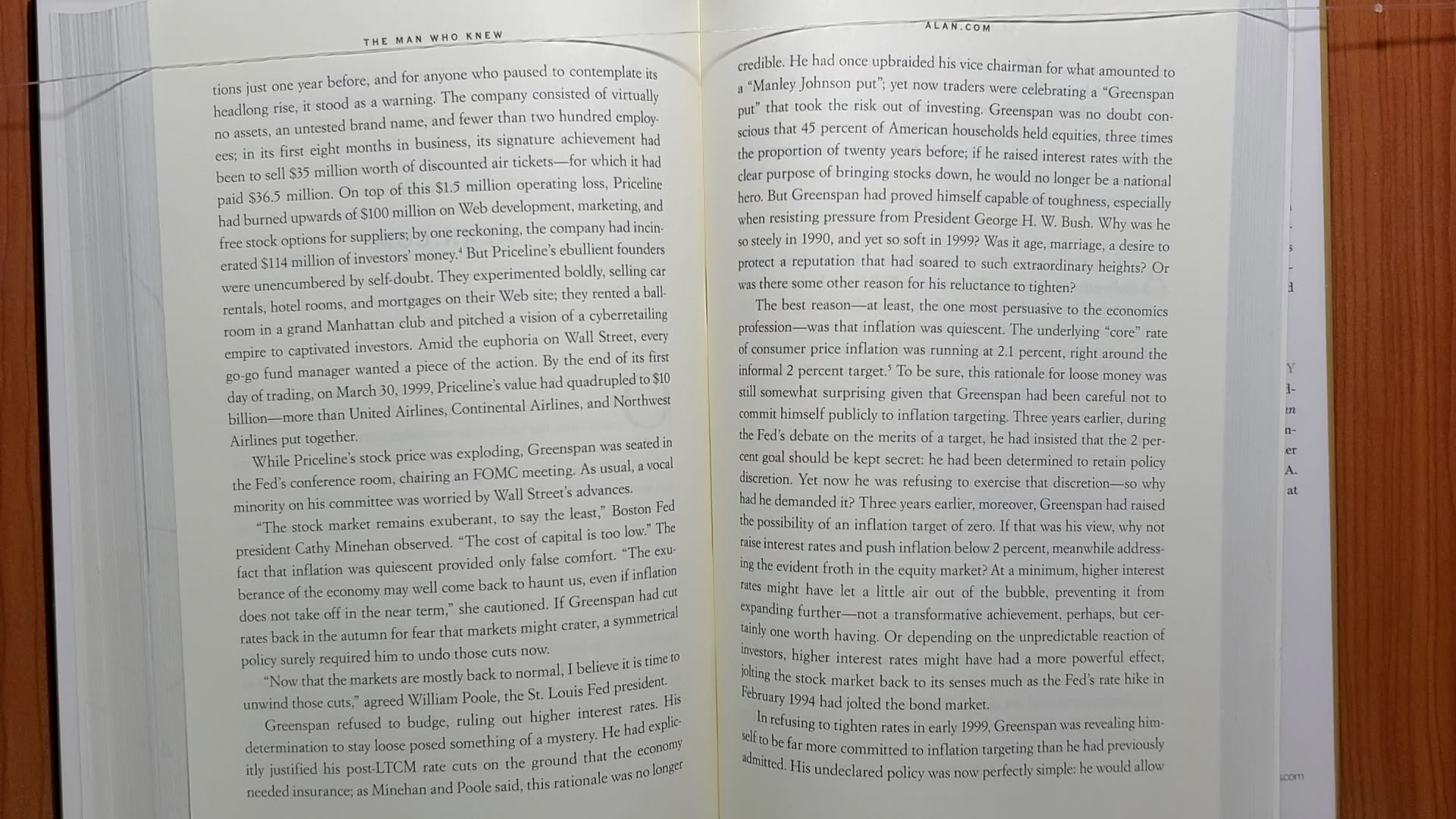 The Man Who Knew 063 Alan Greenspan by Sebastian Mallaby 2016 Audio/Video Book S063