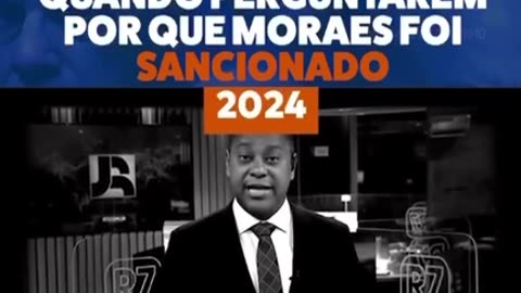 Quando perguntarem por que Alexandre de Moraes foi sancionado