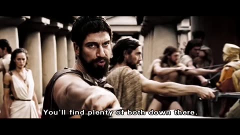 Scene from the movie 300 Spartans 💥🔥
