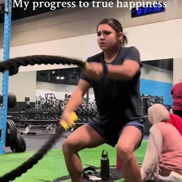 Her progress to achieve true happiness
