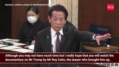 Japanese legislatures debate Trump's tradewar