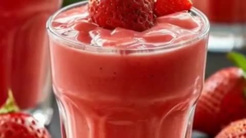 Two benefits of drinking strawberry juice
