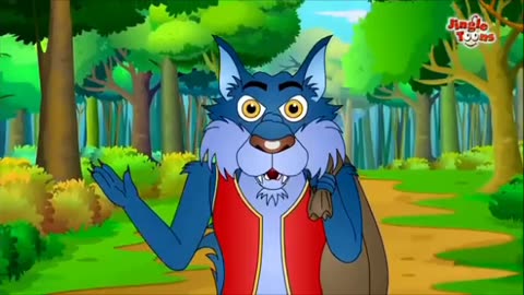 The forest animal 🐵🐔🐶🐷 story cartoon story see full it in hindi audio