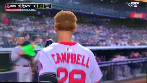 Red Sox 2B #26 Kristian Campbell HR(6)⚾️349ft.
