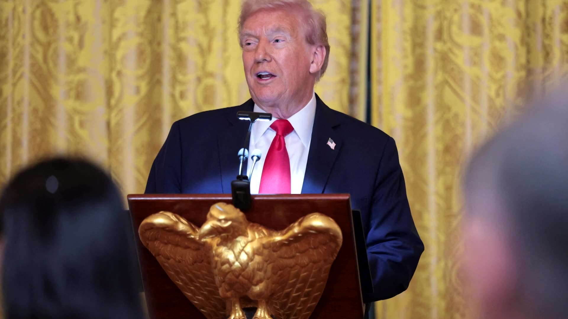 Trump jokes about not winning the Nobel Peace Prize