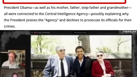 OBAMA & THE CIA CONNECTION