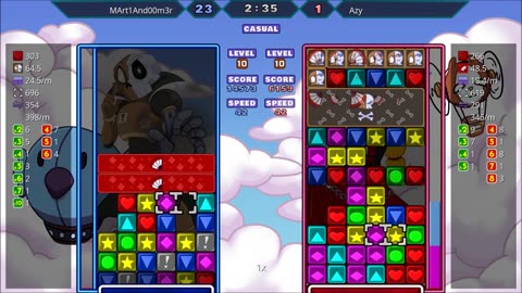 Panel Attack 2-Player Casual (1-8-2026): MArt1And00m3r vs. L_Azy