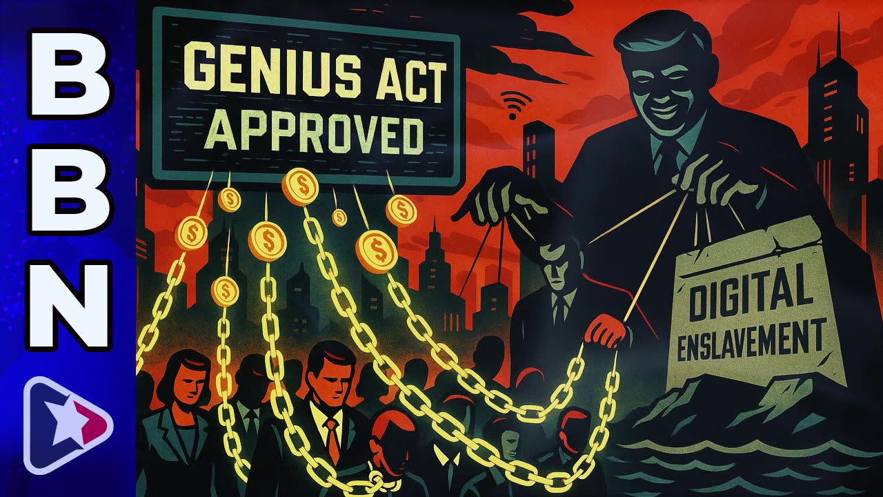 GENIUS Act condemns us all to DIGITAL ENSLAVEMENT??? .......