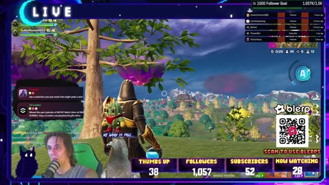 Gaming w/ PER·SE·VER·ANCE | Fortnite with the one and only LadyMidnight |