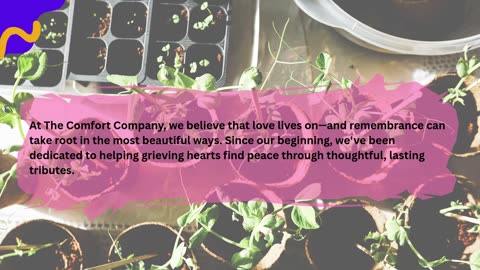 Honor Loved Ones with Memorial Plants & Trees – The Comfort Company
