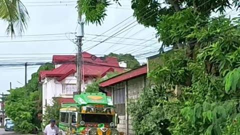 Santa Romana Street in Cabanatuan City, Nueva Ecija in the Philippines