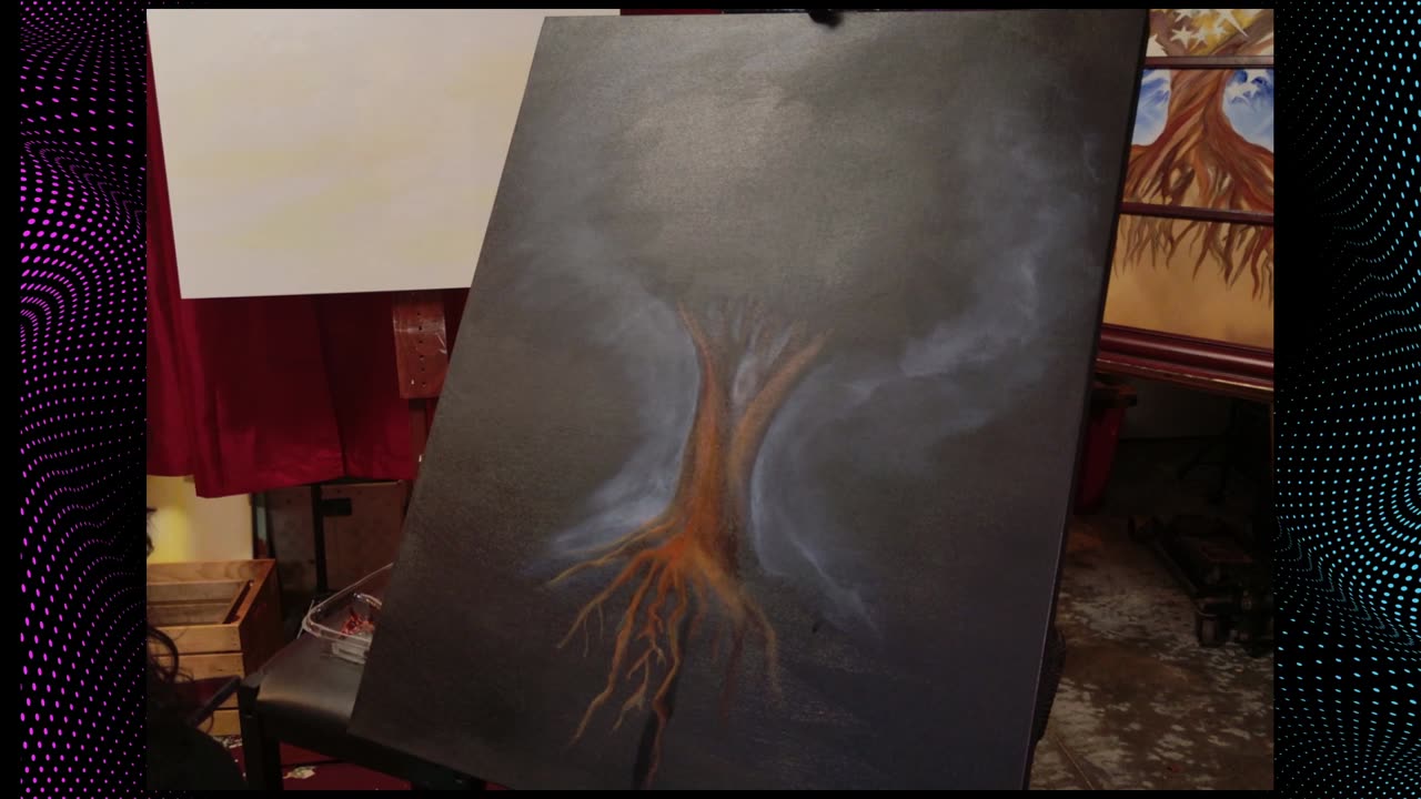 The Garage Studio just painting