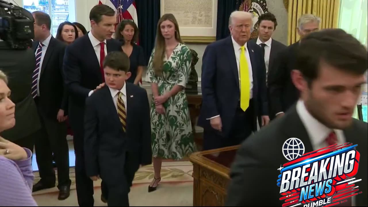 ⚡️ Trump’s Press Conference Abruptly Halted