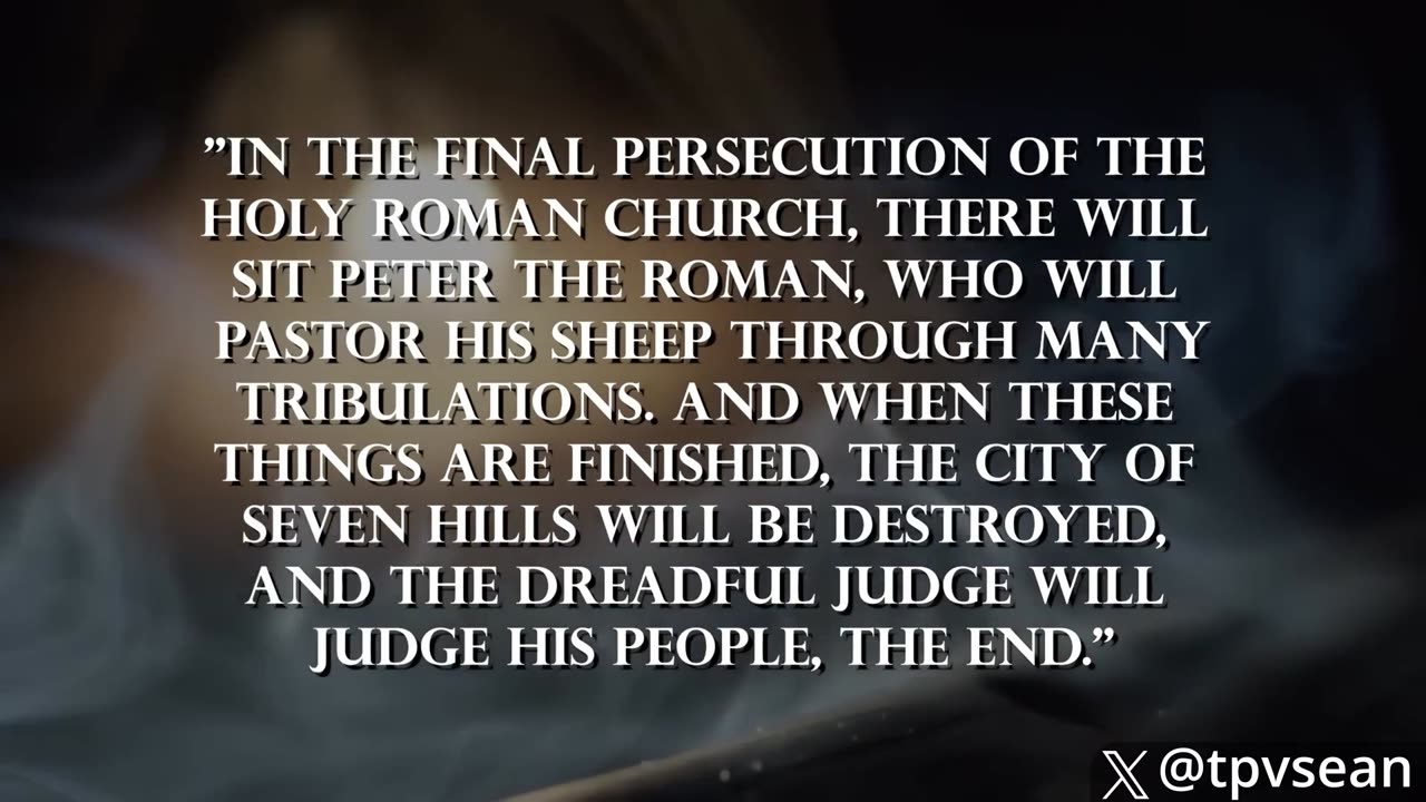 TPV - Pope Francis Final Words There Is No God in the Afterlife 4-22-25