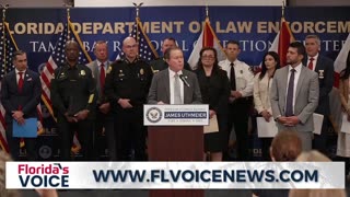 Florida Attorney General and U.S. Marshals announce the LARGEST single child rescue in American history