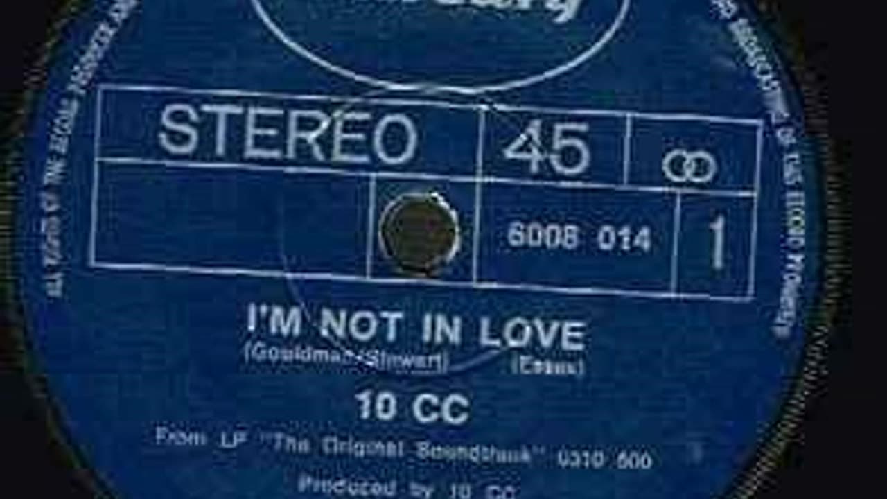 Im Not In Love @10ccVEVO @freek-banning-freestyle