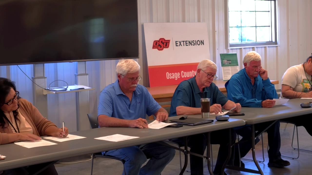 05.30.2025 - Osage County Board Equalization Meeting