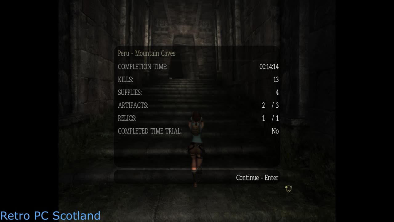 Tomb Raider Anniversary level 1
