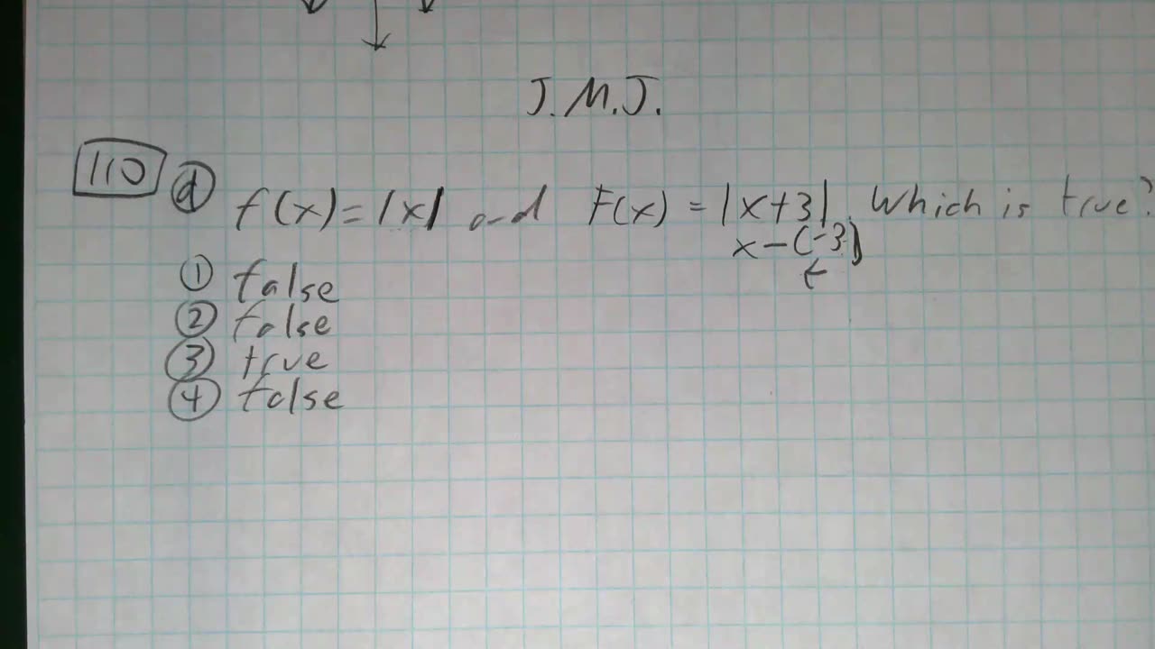 Saxon Algebra 1 Lesson 110 (d)