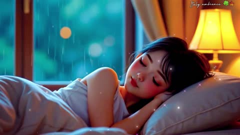 Drift Away to Sleep with Gentle Rain and Soft Music. #sleepmusic #relaxmindbody