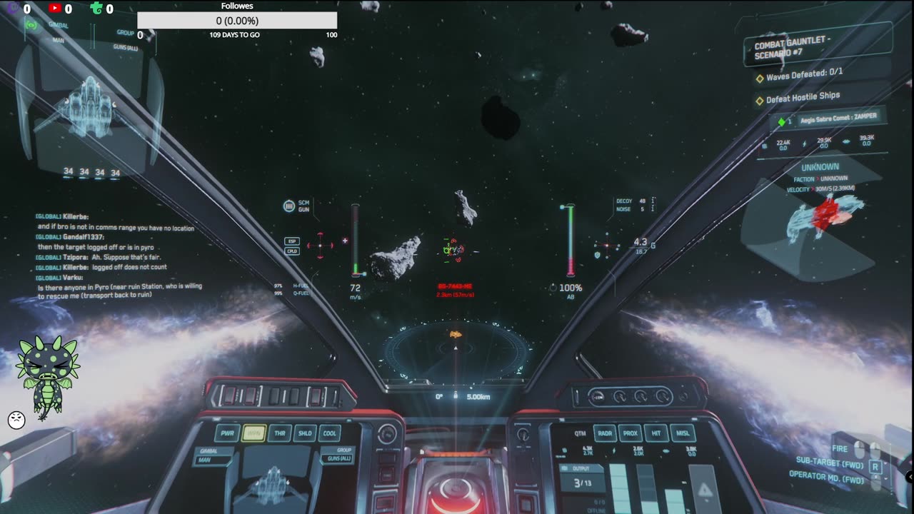 Star Citizen: Stealth Solo hammerhead