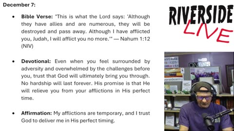 Riverside Morning Ammo Daily Devotional 12.7.25
