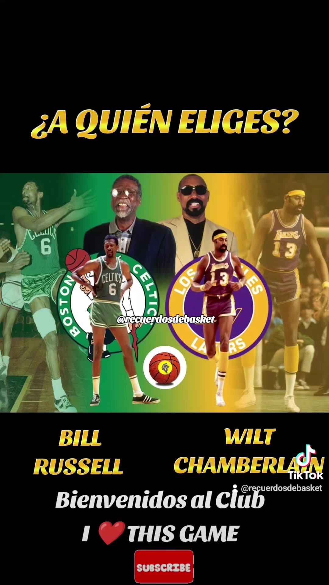 BILL RUSSELL VS WILT CHAMBERLAIN