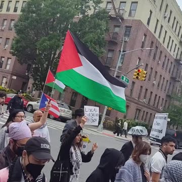 "From the river to the sea" "We are all Palestinians"