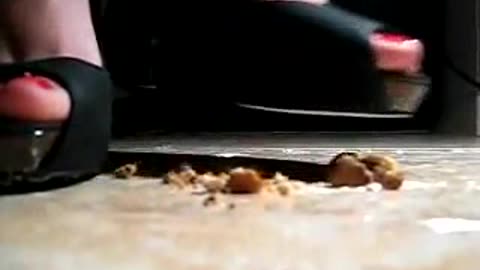 Open Toe High Heels Crush Cookies