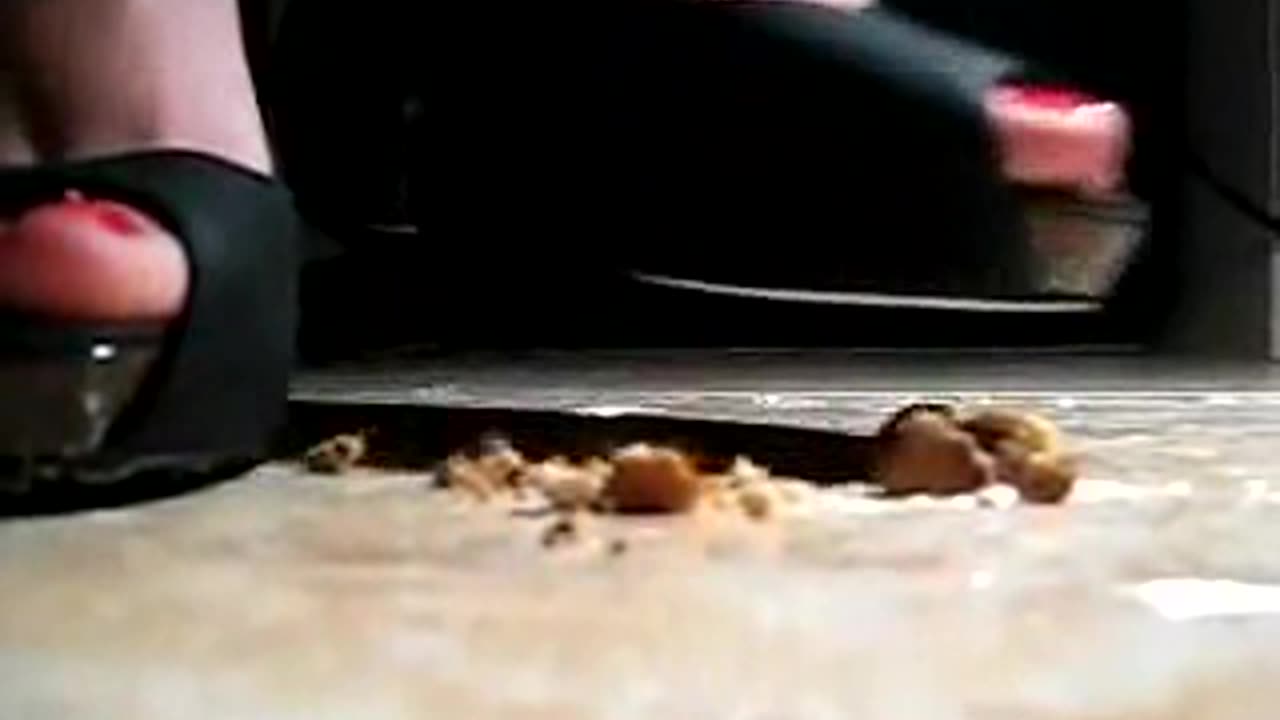 Open Toe High Heels Crush Cookies