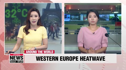 Western Europe experience 'intense heat' in multi-day heatwave