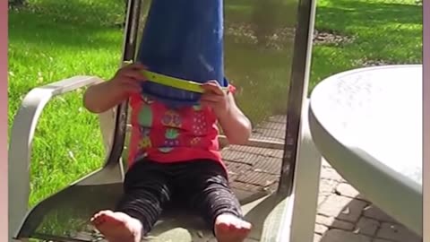 Funny Baby Outdoor Playing Moments