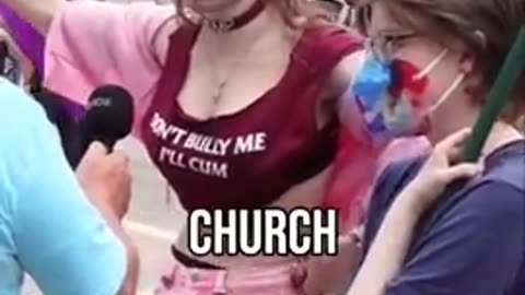 ( Denver CO USA Outside Drip Cafe ) TRANNYFAG BEASTS LAMENT ABOUT HOMOPHOBIC CHURH THAT RUNS IT
