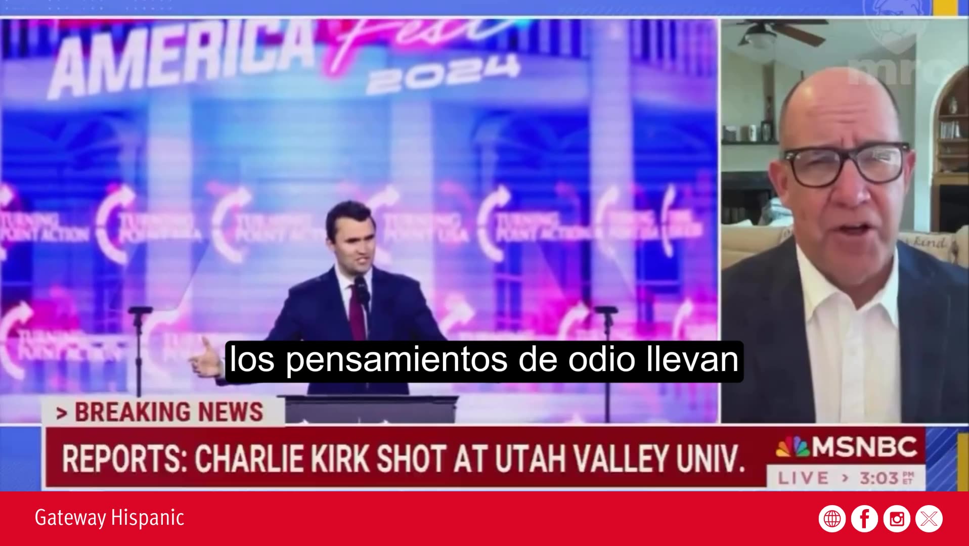 Left-wing extremist blames Charlie Kirk after his murder