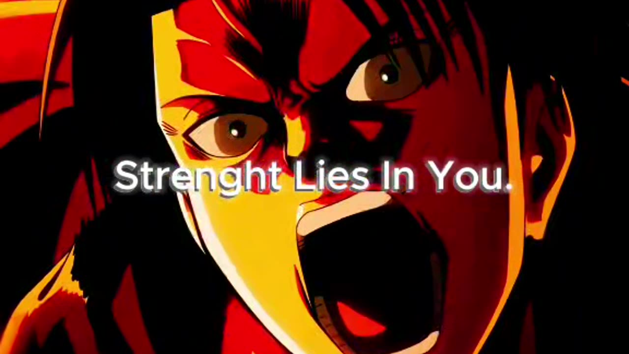 Strength lies in you. You've to wake it up