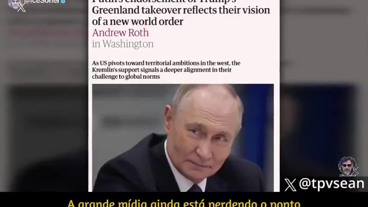 Adrenocromo de Putin intercepta jato particular traficando crianças