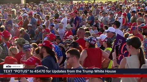 President Trump Participates in the Salute to America Celebration 