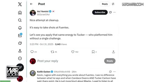 WAR ROOM (Full Show) Friday - 10/31/25