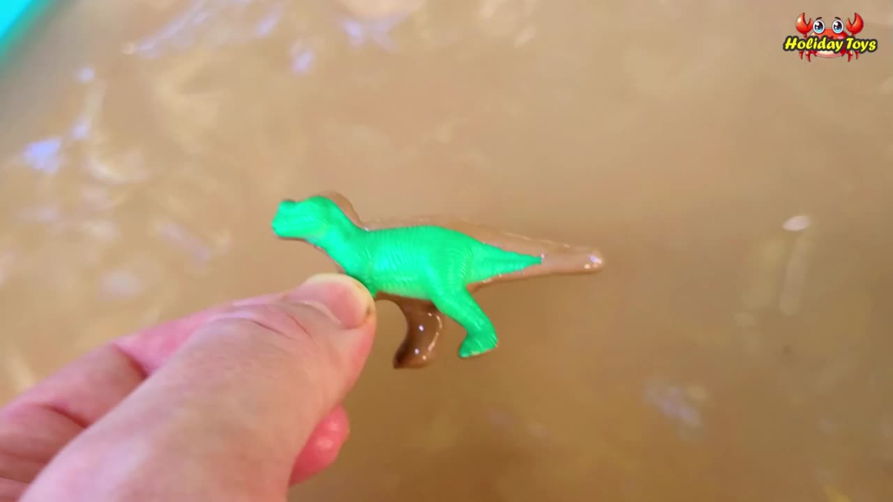 All Dinosaurs Took a Bath Because Dirty from the Mud