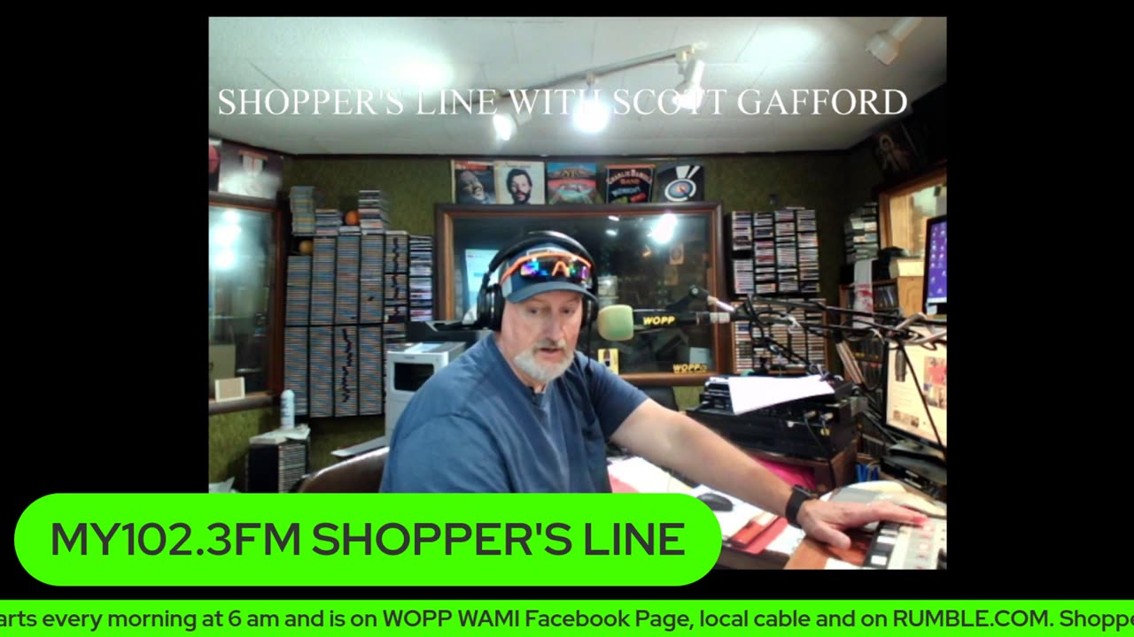 MY102.3FM SHOPPER'S LINE WITH SCOTT GAFFORD