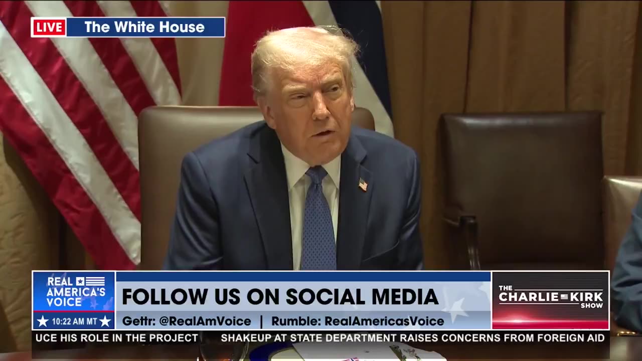 PEACE "HAS A VERY GOOD CHANCE OF GETTING DONE" WITH RUSSIA AND UKRAINE