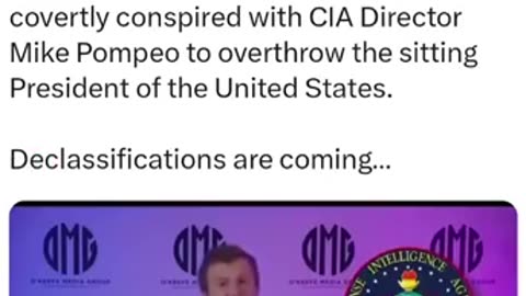 Schiff conspired with CIA Brenna to overthrow the USA in 2016