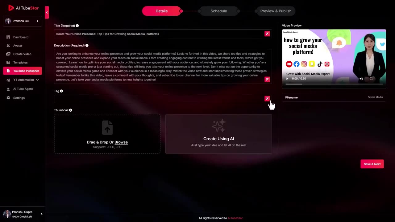 🔥 AI TubeStar DEMO: Create Viral Faceless YouTube Videos in 2 Minutes! (Full Walkthrough) 🔥