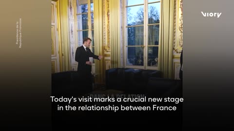 Macron, Abbas announce ‘joint panel’ to draft Palestinian constitution after Paris talks.