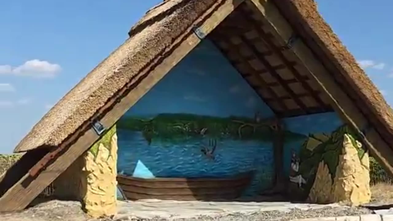 Bus station in Moldova