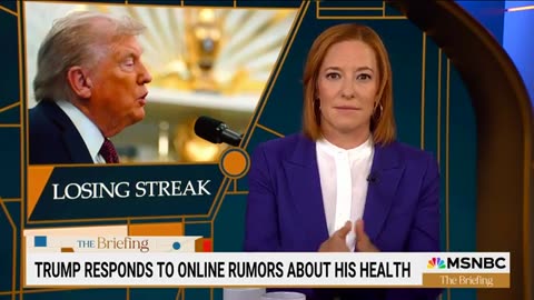 Jen Psaki says we may never know why Trump spent a week hiding from American public