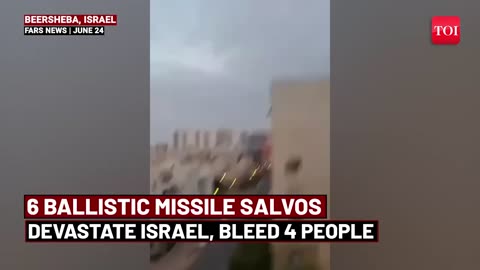 Iran_Won_t_SPARE_Israel__6th__HELLFIRE__Of_Ballistic_Missiles_HITS_Minutes_Before_Ceasefire___Watch