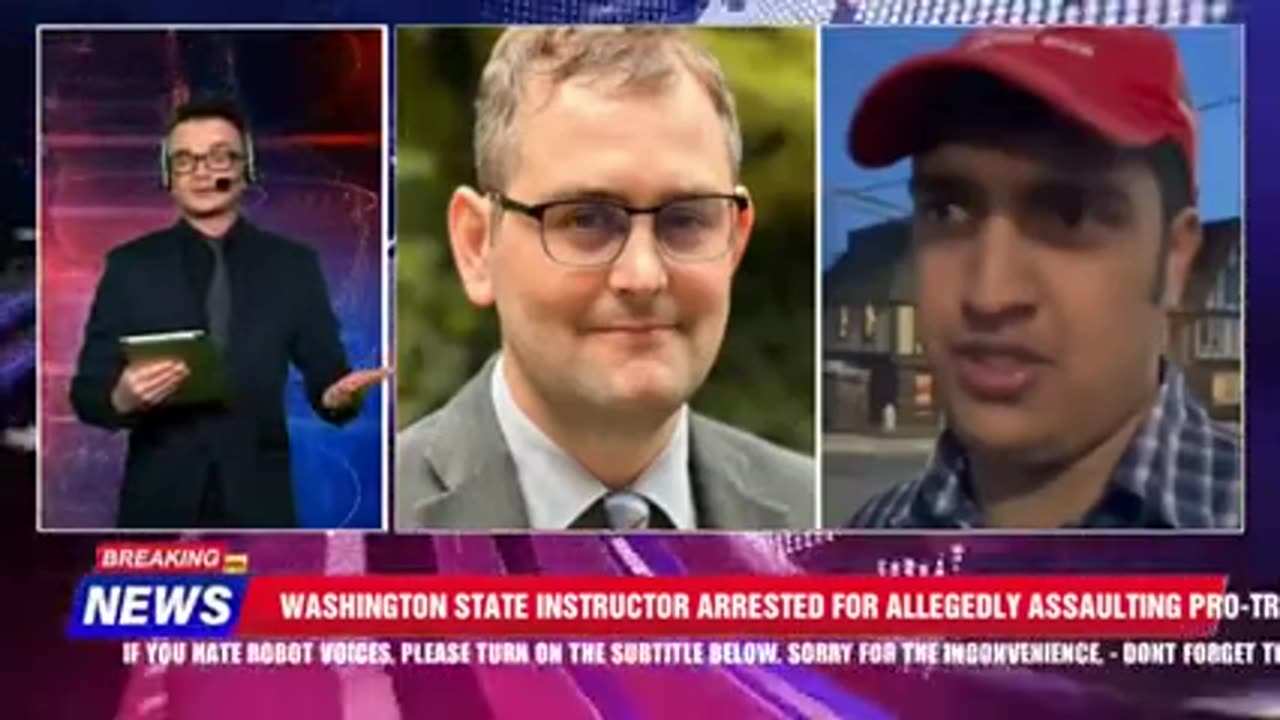WASHINGTON STATE INSTRUCTOR ARRESTED ⛓ FOR ALLEGEDLY ASSAULTING PRO-TRUMP STUDENT