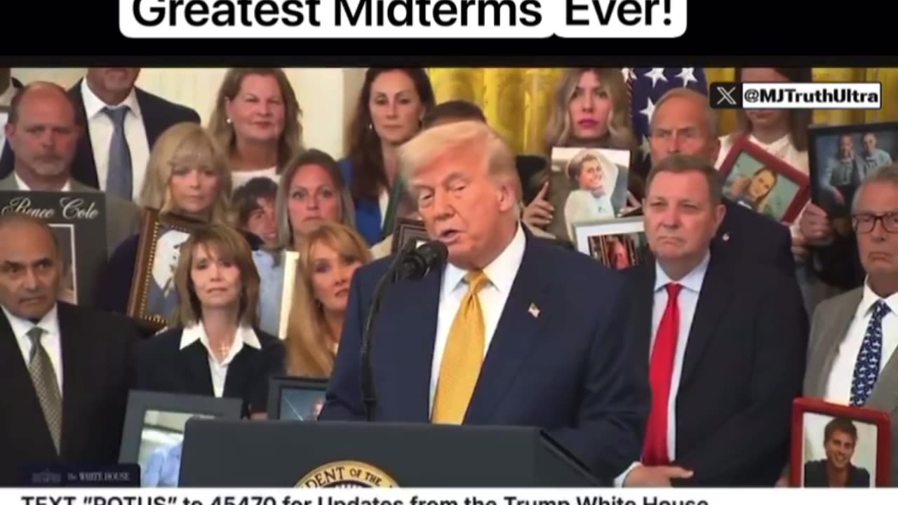 President Trump Predict’s we’re going to have the Greatest Midterms we’ve ever seen!