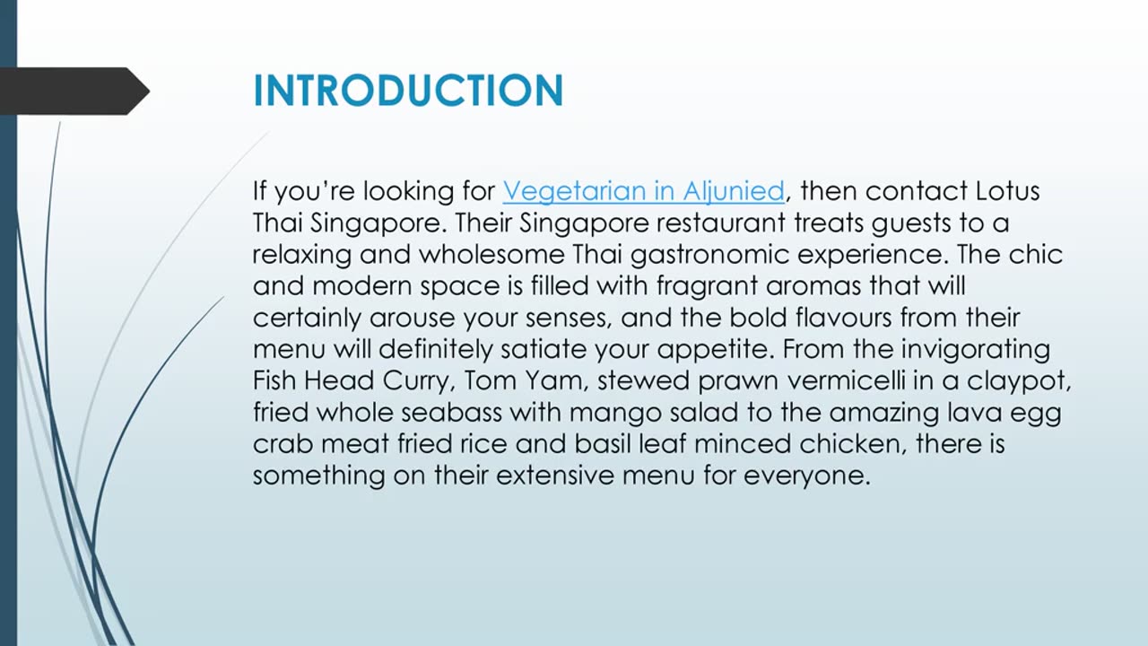 Best Vegetarian in Aljunied